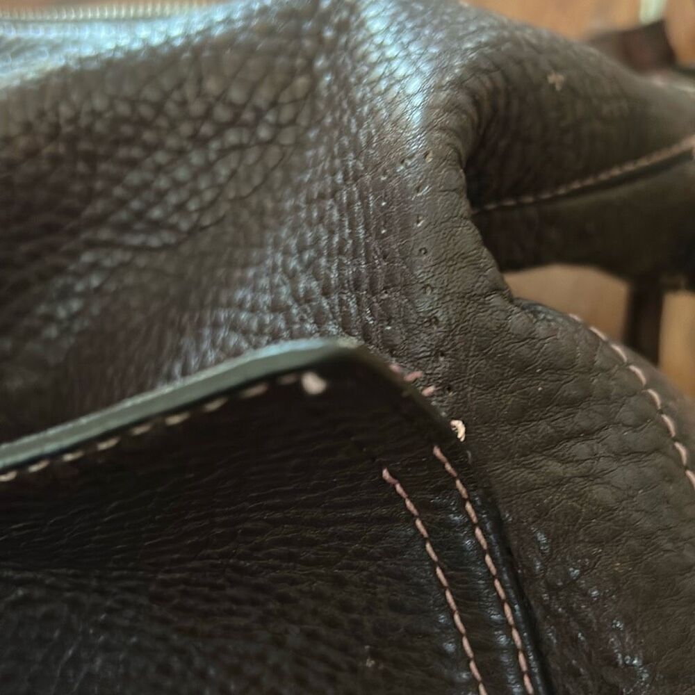 Coach Vintage leather tassel bag. - Picture 10 of 10